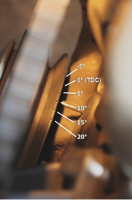 SR20DET timing marks